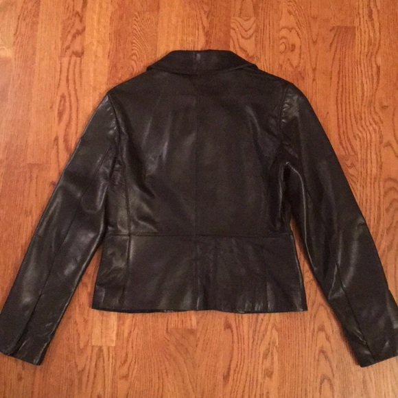 Ann Taylor Genuine Leather Jacket - Picture 5 of 5